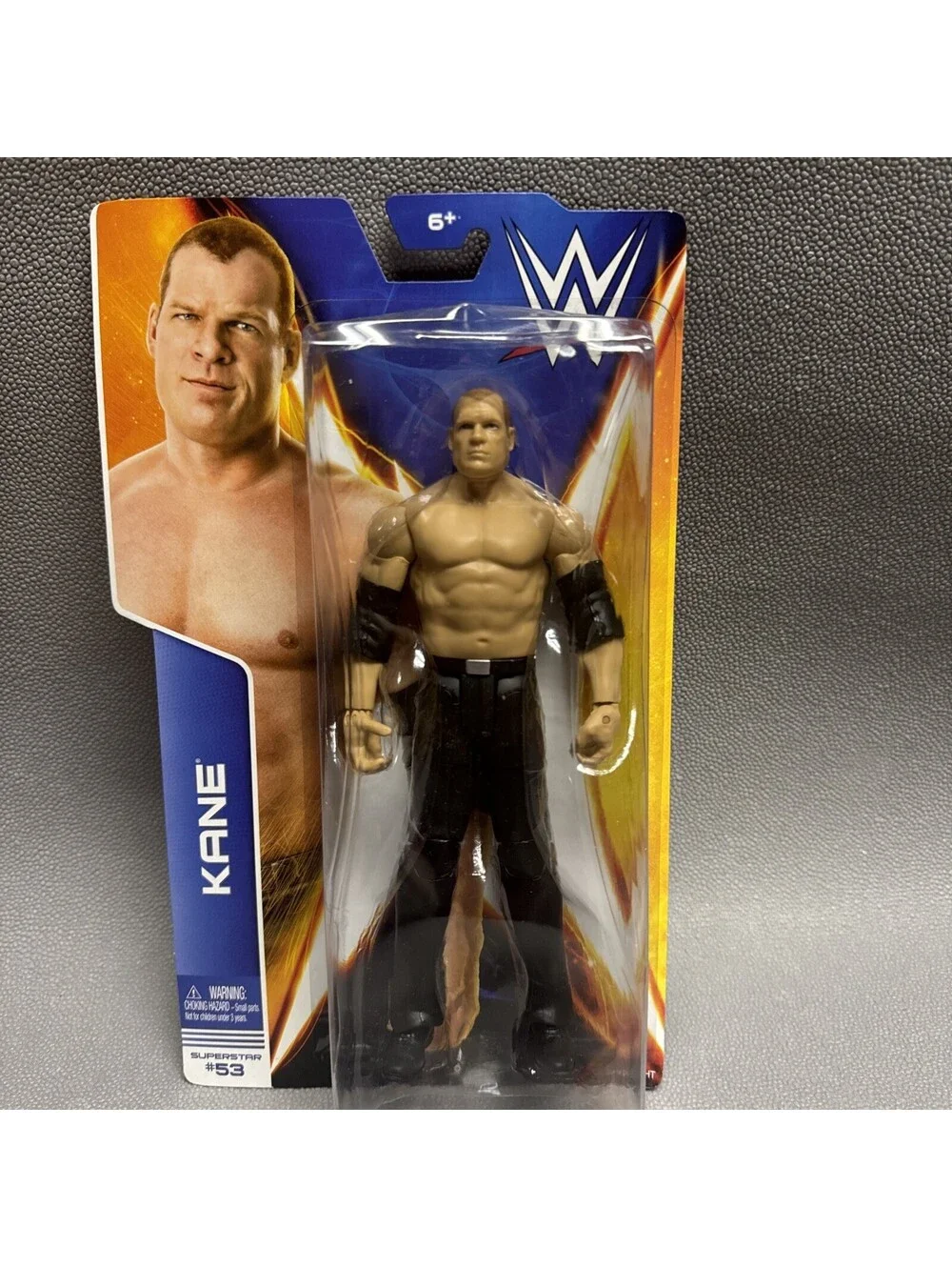 WWE Kane Basic Series Superstar #53 Wrestling Action Figure Mattel 2014
